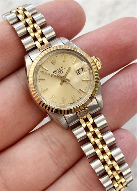 gold rolex 26mm|rolex date 26mm.